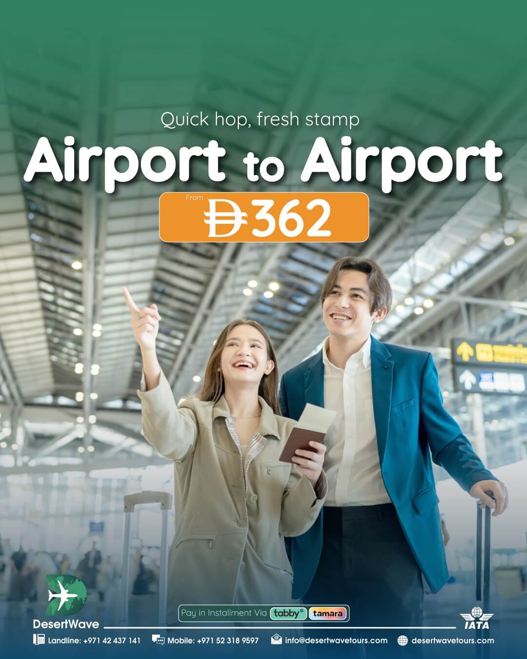 Airport-to-Airport Visa Change – Fast, Legal & Hassle-Free from AED 362
